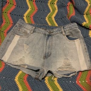 Jean shorts
